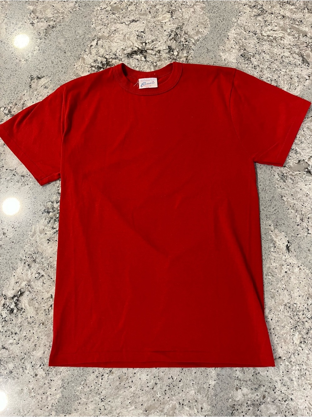 Vintage 90s Penmans Blank Red Tee